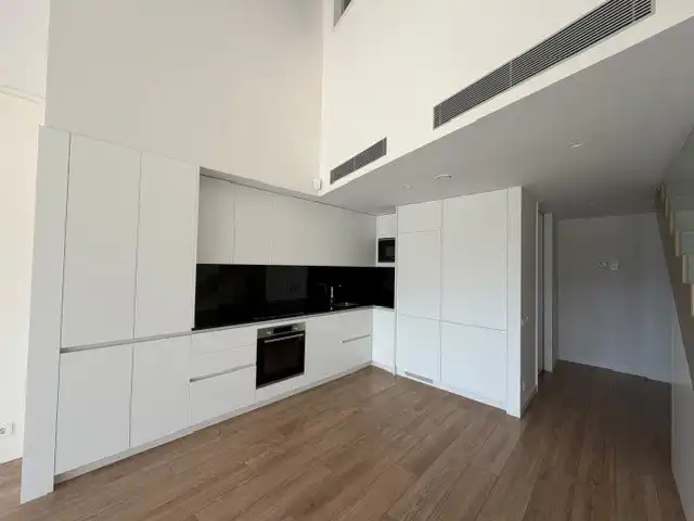 Cuina de Dúplex de lloguer en Matadepera amb Aire condicionat, Calefacció i Terrassa