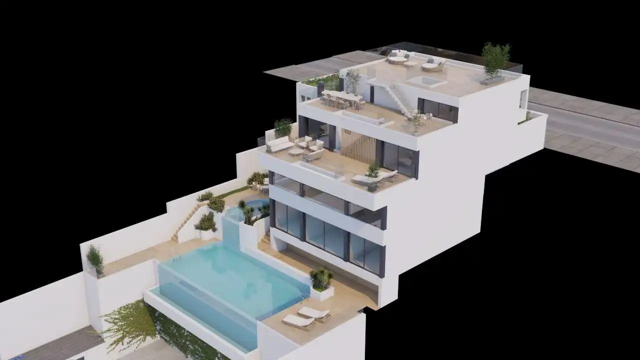Villa mit Pool zum Verkauf in Avenida de Maro Santo, imagen 12