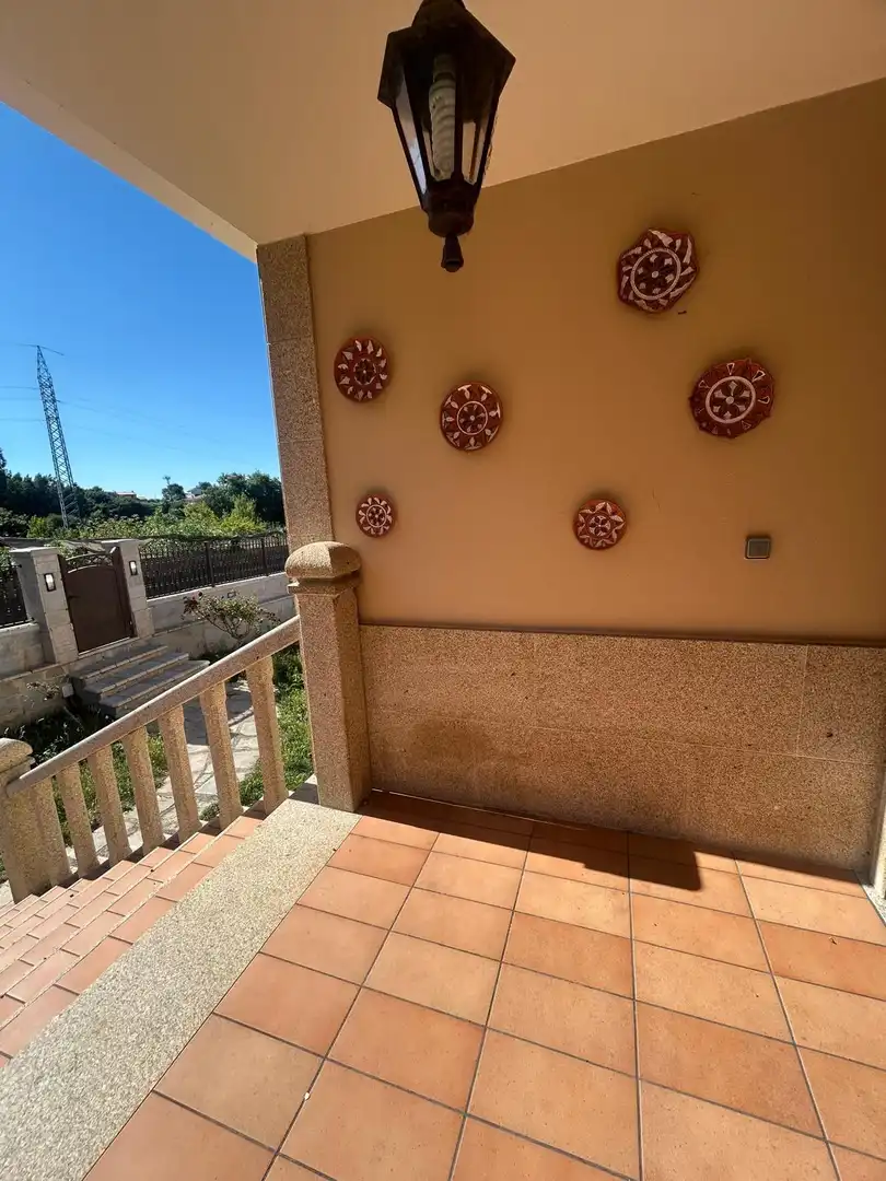 Terrassa de Casa o xalet en venda en A Pobra do Caramiñal amb Calefacció, Terrassa i Traster