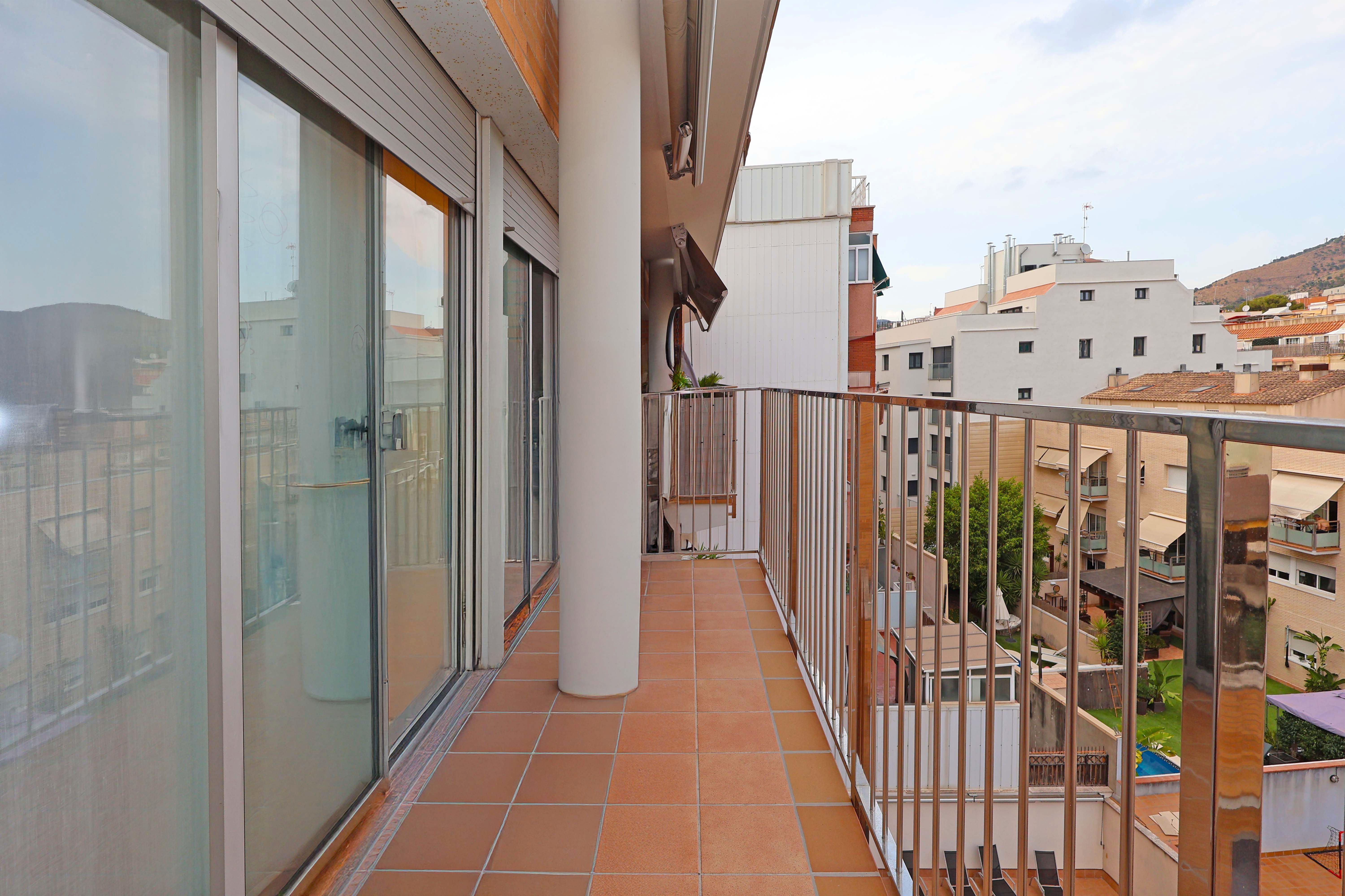Balcony of Flat for sale in Esplugues de Llobregat  with Heating, Storage room and Swimming Pool