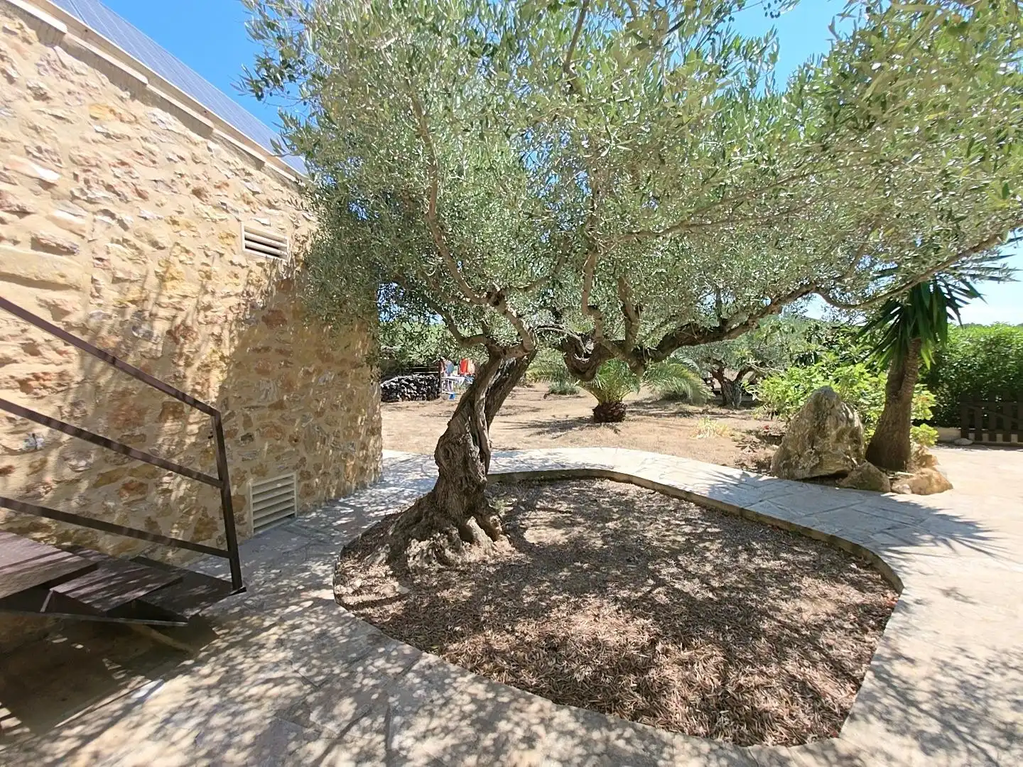 Außenansicht von Country house zum Verkauf in L'Ametlla de Mar  mit Privatgarten, Terrasse und Schwimmbad