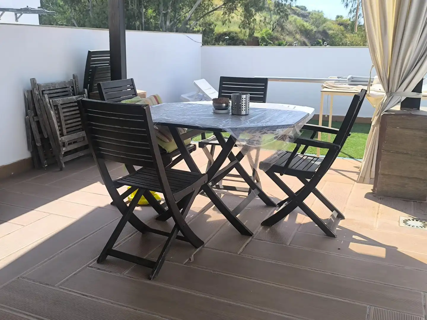 Terraza de Casa adosada en venta en Málaga con Aire acondicionado, Calefacción y Terraza