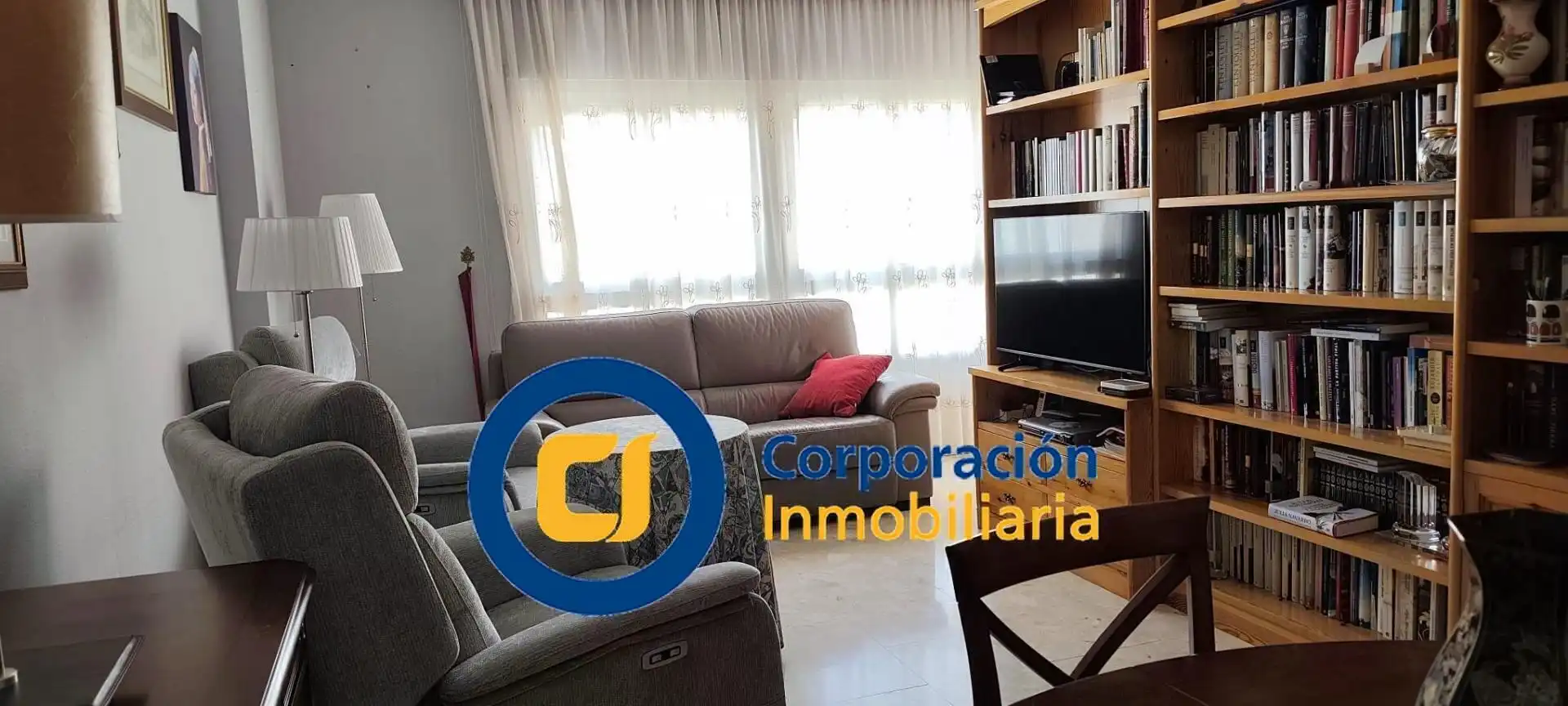 Wohnzimmer von Wohnung zum Verkauf in Lorca mit Klimaanlage, Möbliert und Balkon
