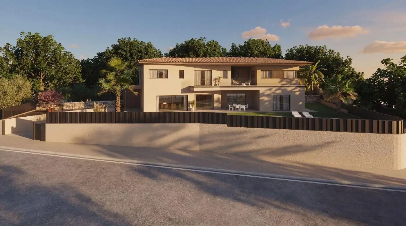 Vista exterior de Casa o chalet en venta en Sant Pol de Mar con Aire acondicionado, Calefacción y Jardín privado