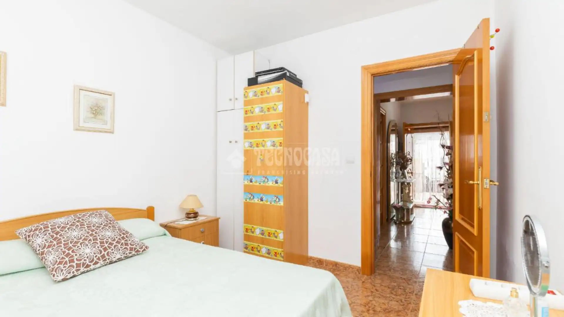 Dormitori de Casa adosada en venda en Níjar amb Aire condicionat