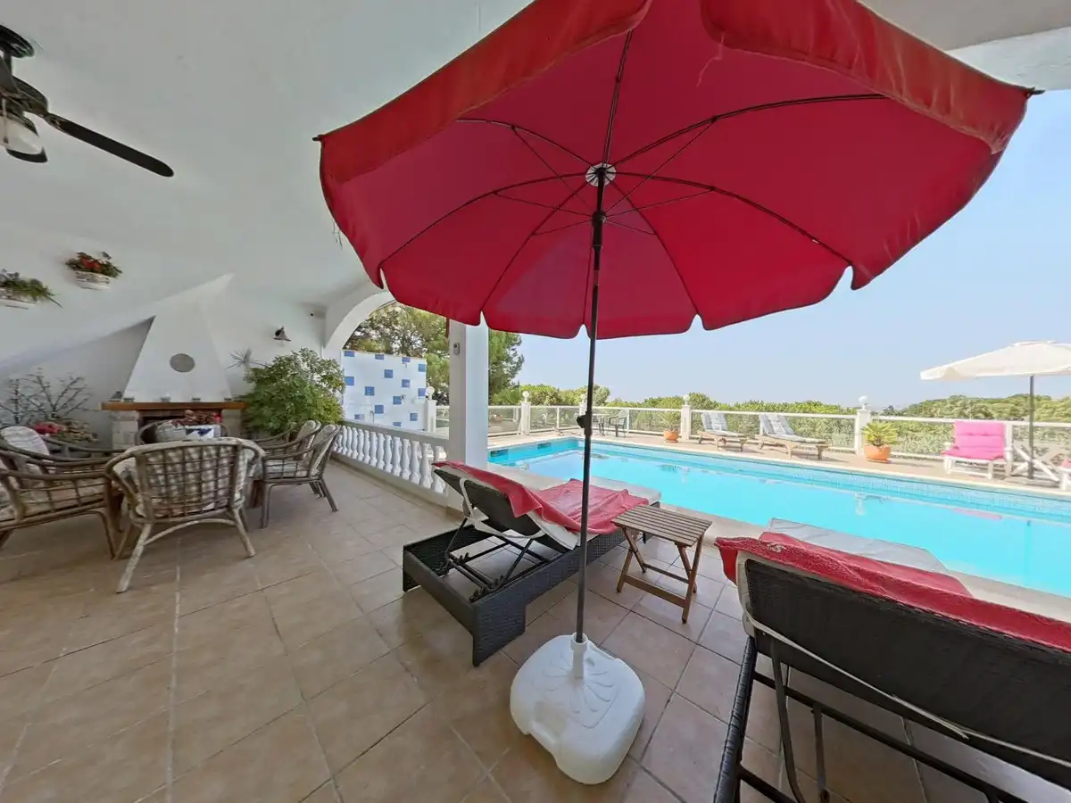 Terraza de Casa o chalet en venta en Mijas