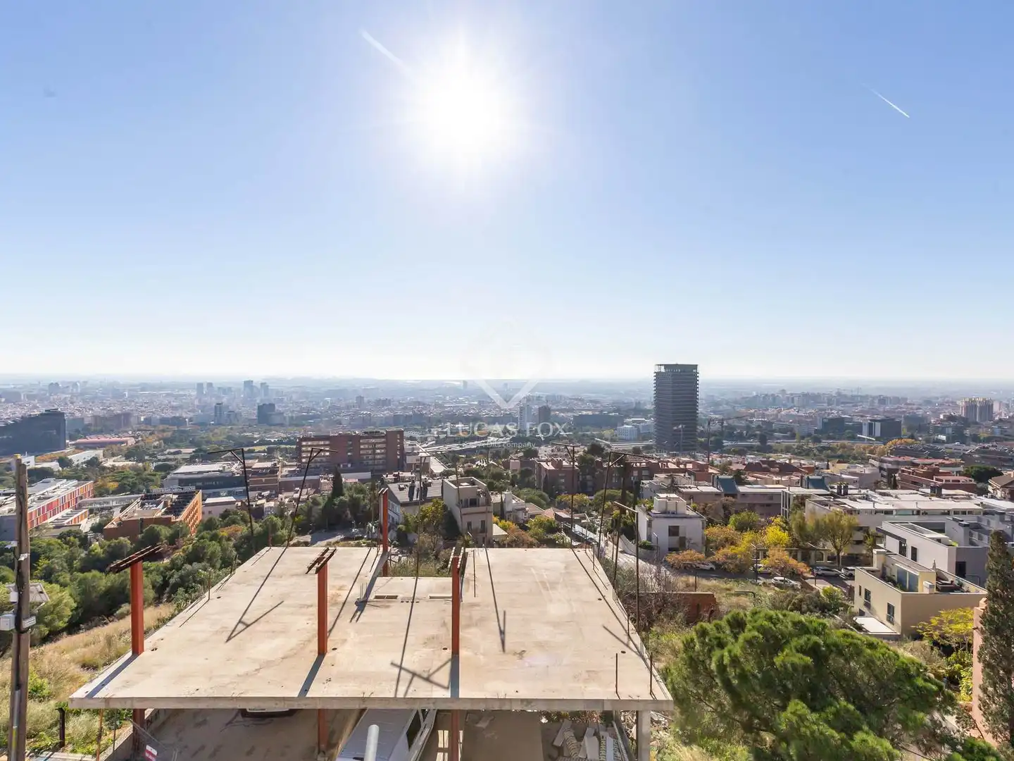 Vista exterior de Casa o xalet en venda en Esplugues de Llobregat amb Aire condicionat, Calefacció i Parquet