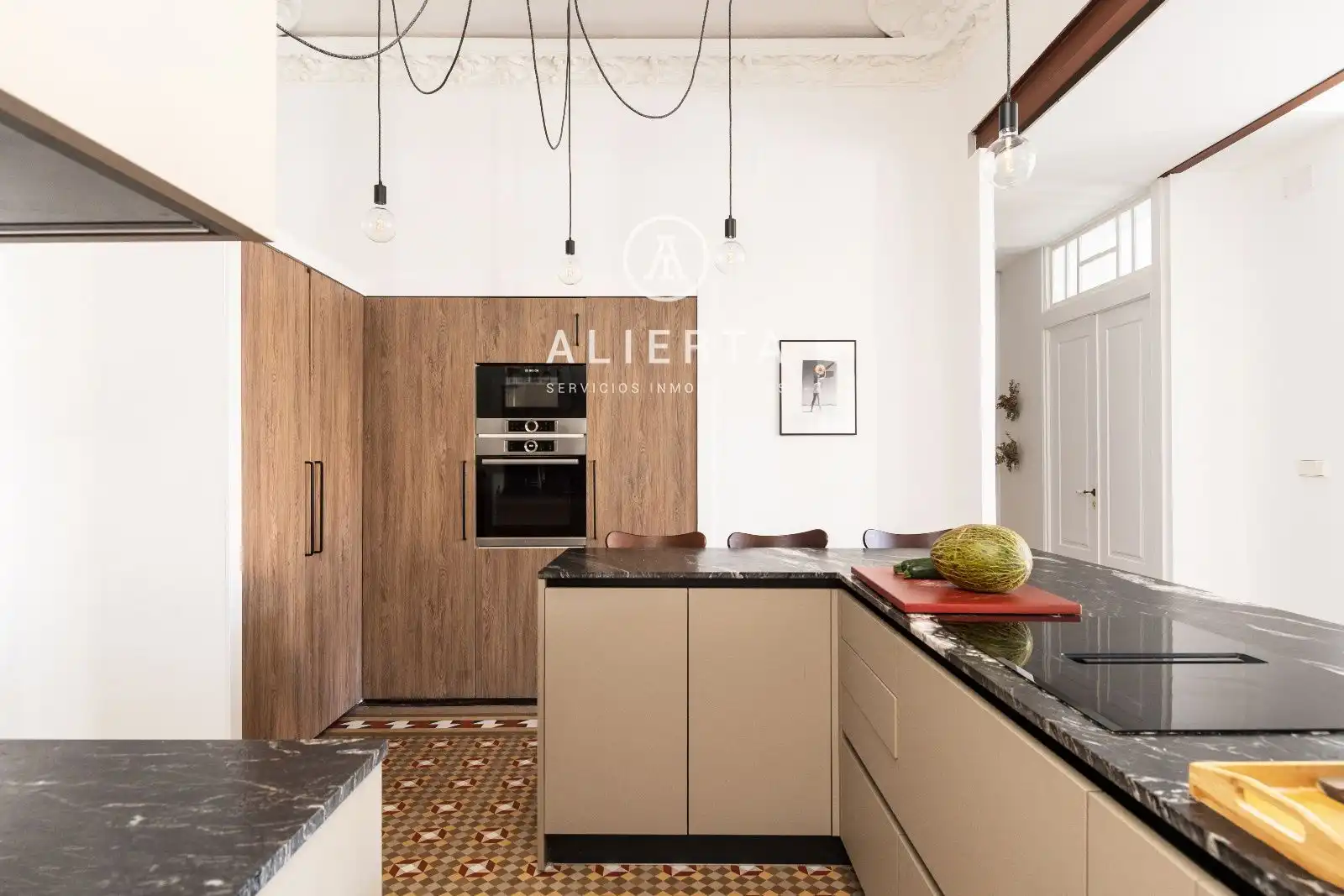Kitchen of Flat for sale in Zaragoza  with Air Conditioner, Heating and Terrace