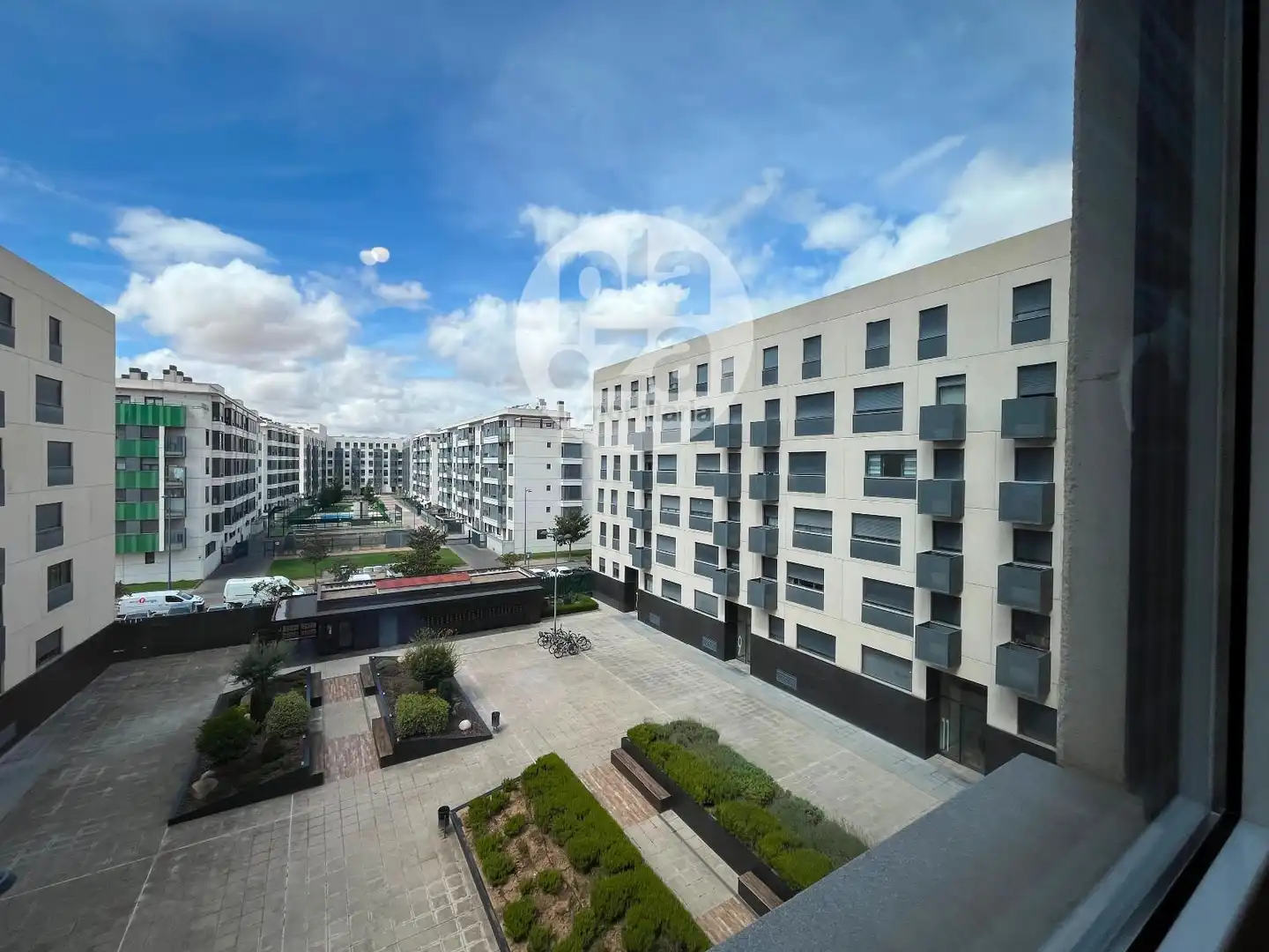 Exterior view of Flat for sale in Burgos  with Heating, Storage room and Swimming Pool