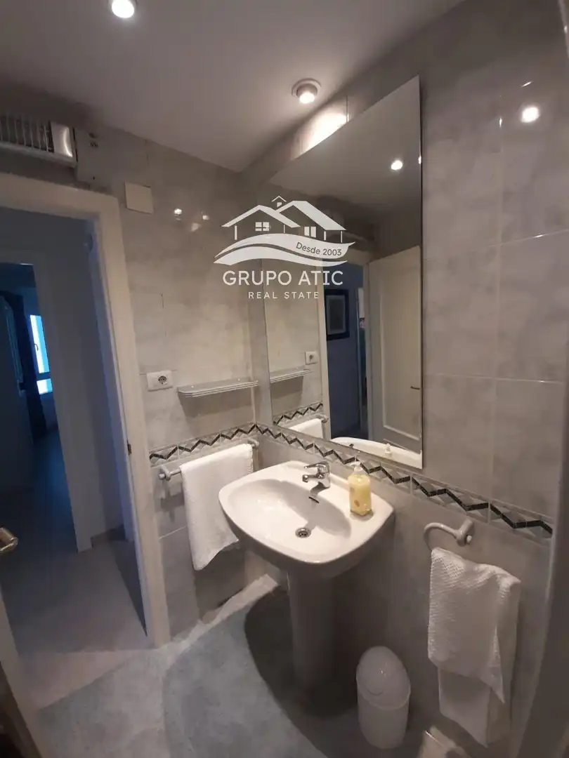 Badezimmer von Wohnungen zur Miete in Burriana / Borriana mit Heizung, Abstellraum und Möbliert