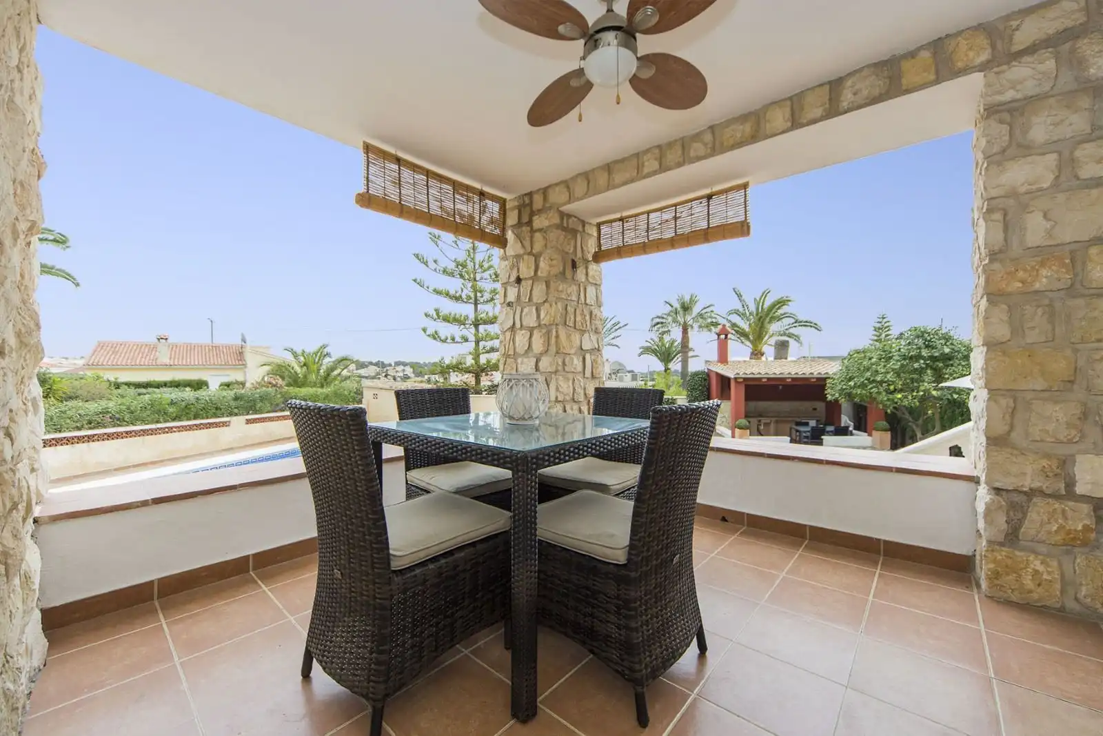 Terrace of Houses for sale in Calpe / Calp  with Air Conditioner, Heating and Private garden