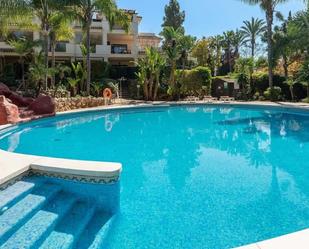 Swimming pool of Planta baja for sale in Marbella  with Air Conditioner, Private garden and Terrace