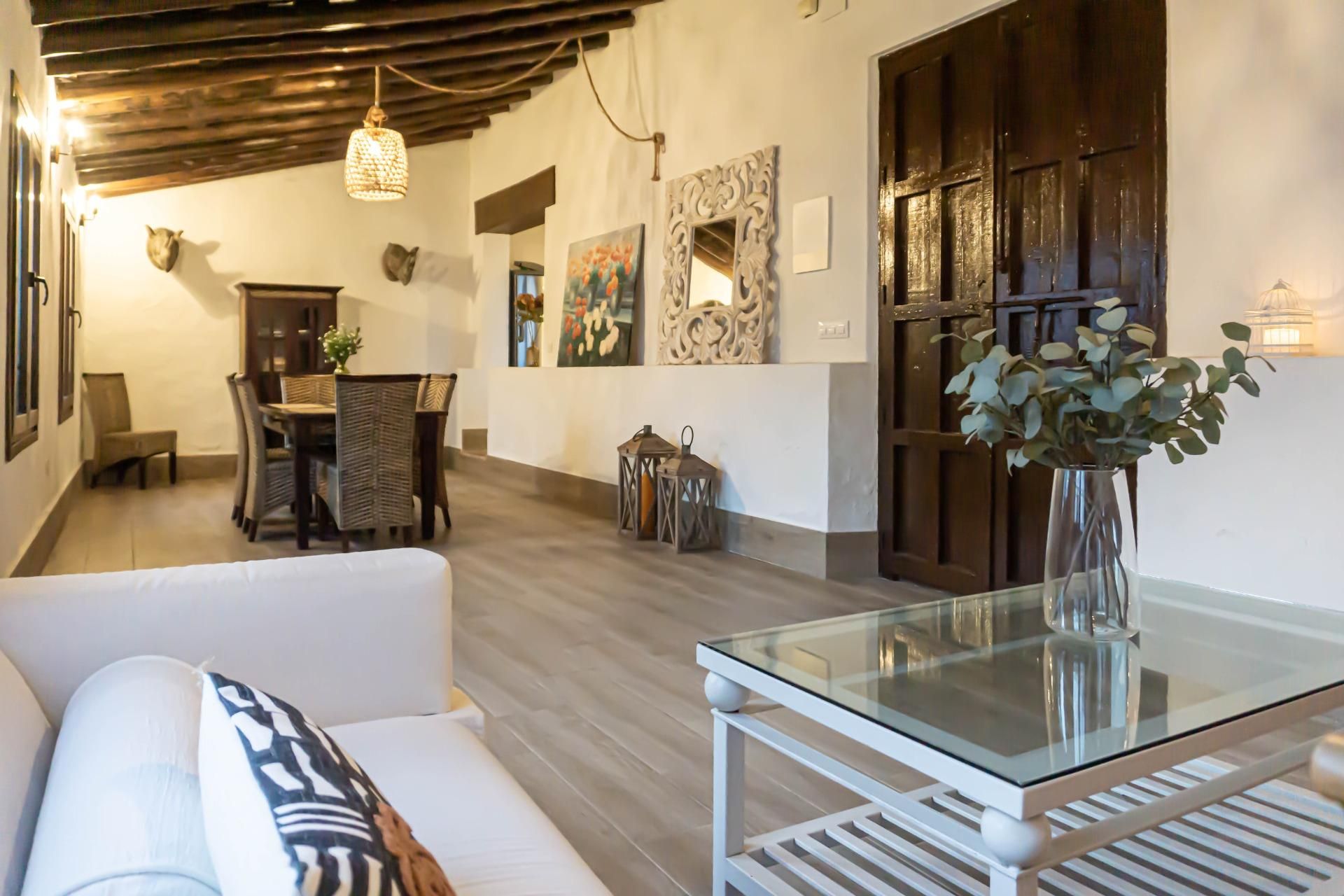 Living room of House or chalet for sale in Carrión de los Céspedes  with Air Conditioner, Heating and Private garden
