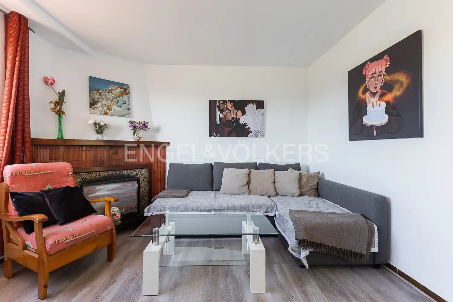 Living room of Houses for sale in Gandia  with Heating, Private garden and Balcony