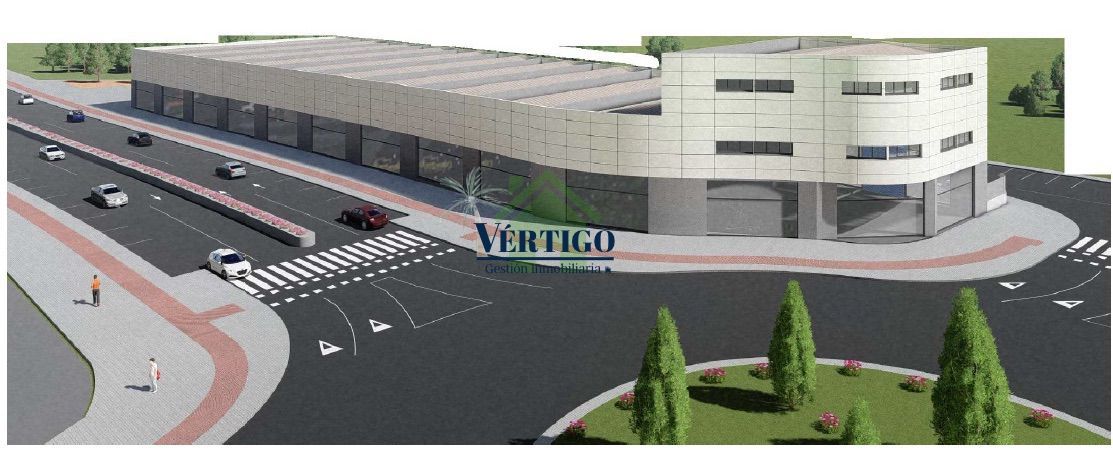 Exterior view of Industrial buildings for sale in Dos Hermanas