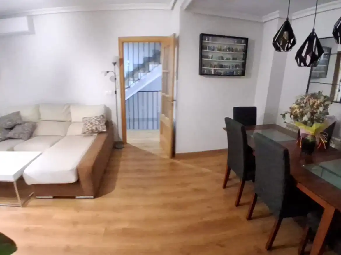 Sala d'estar de Casa adosada en venda en Pozuelo de Calatrava