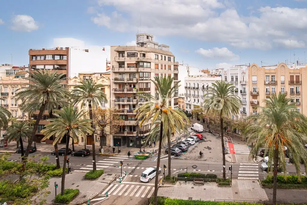 Vista exterior de Pis de lloguer en Valencia amb Aire condicionat, Calefacció i Parquet