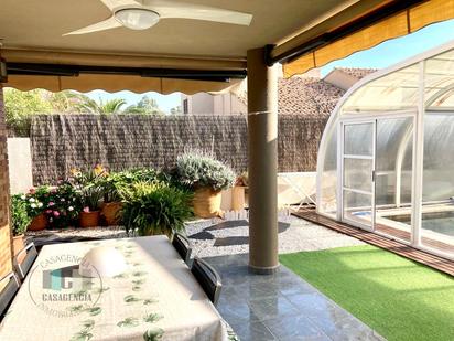 Terrace of House or chalet for sale in Benicasim / Benicàssim  with Air Conditioner, Terrace and Swimming Pool