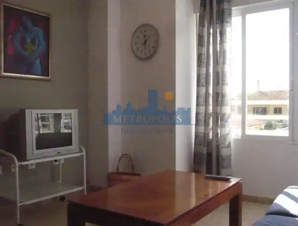 Living room of Flat for rent in Burriana / Borriana  with Furnished