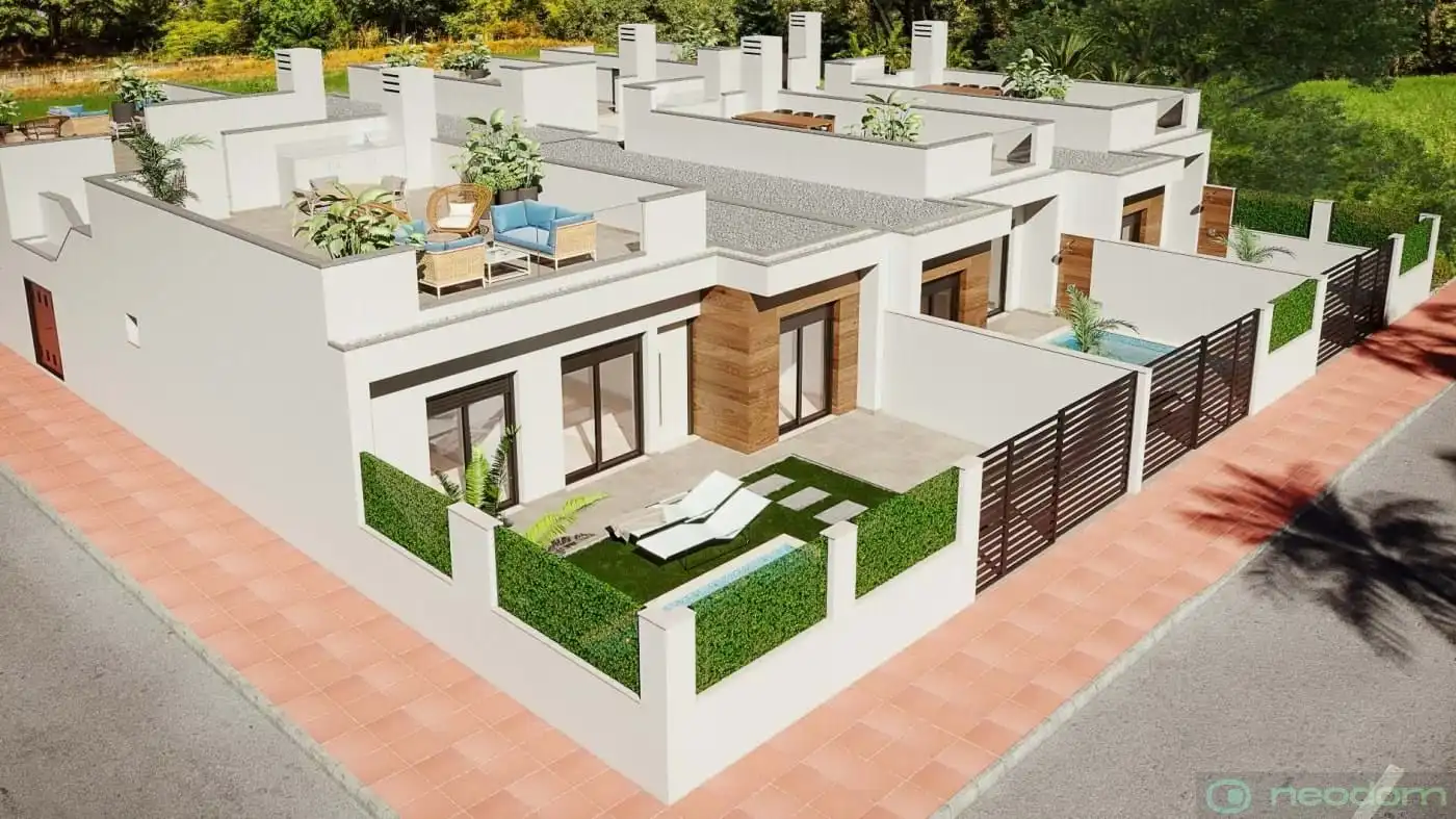 Exterior view of Houses for sale in Torre-Pacheco