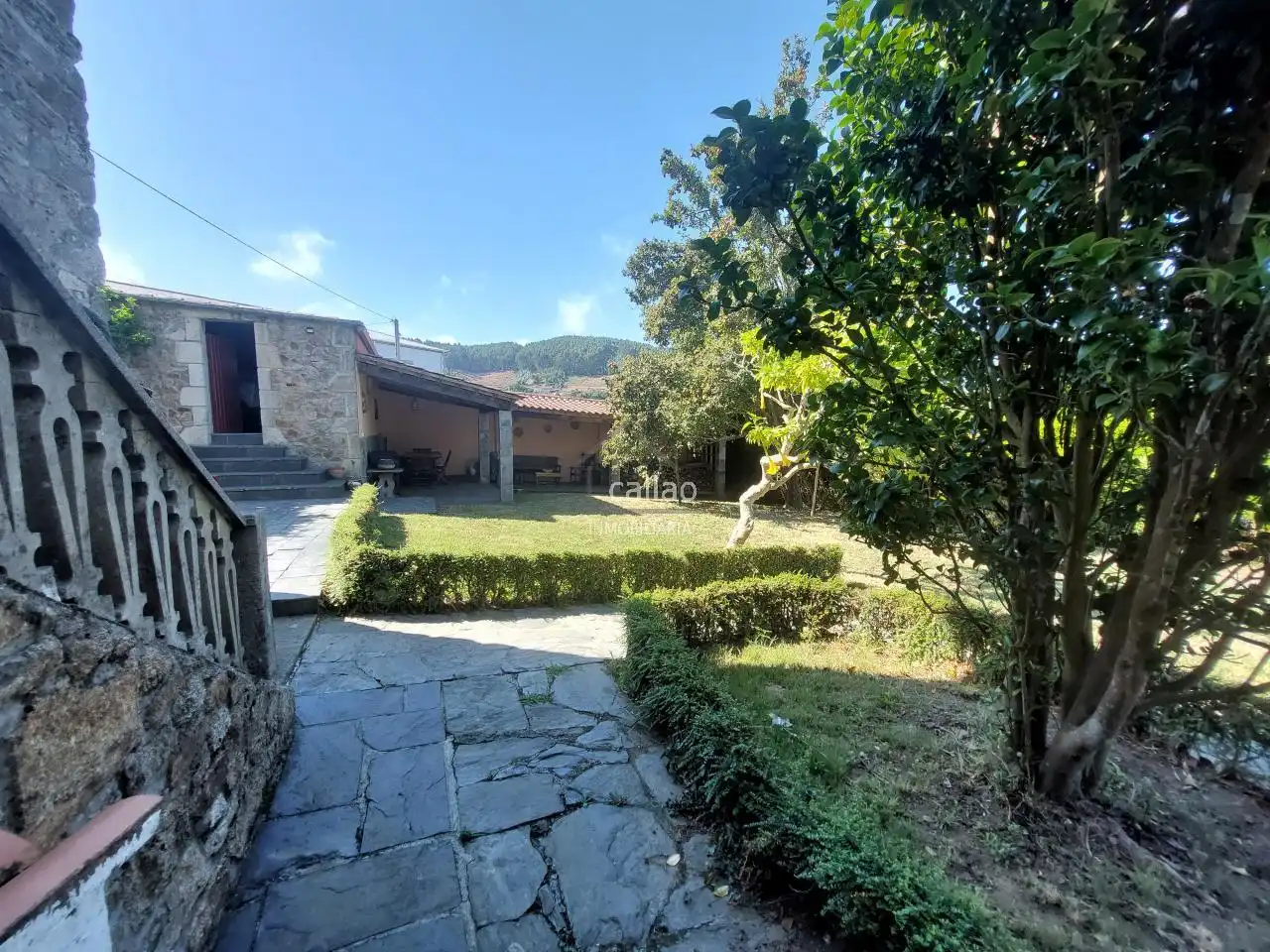 Jardín de Casa o chalet en venta en Narón con Calefacción, Jardín privado y Piscina