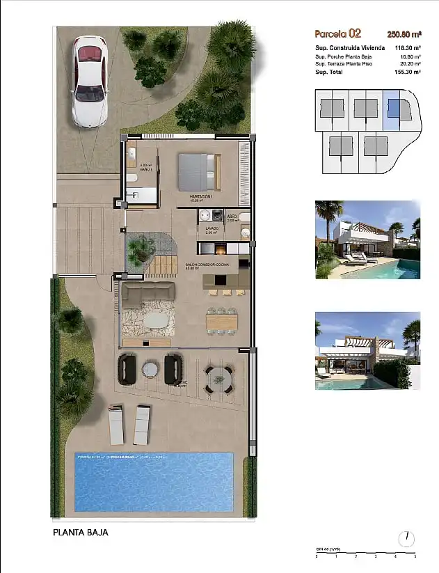 Casa amb piscina en venda a Monforte del Cid, imagen 19