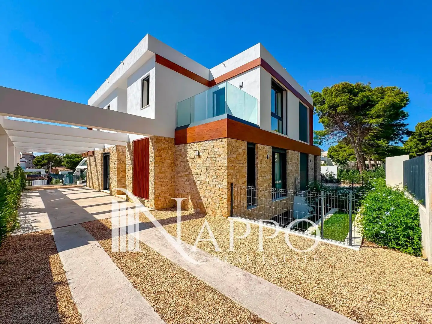 Exterior view of Houses for sale in Capdepera  with Air Conditioner, Heating and Private garden