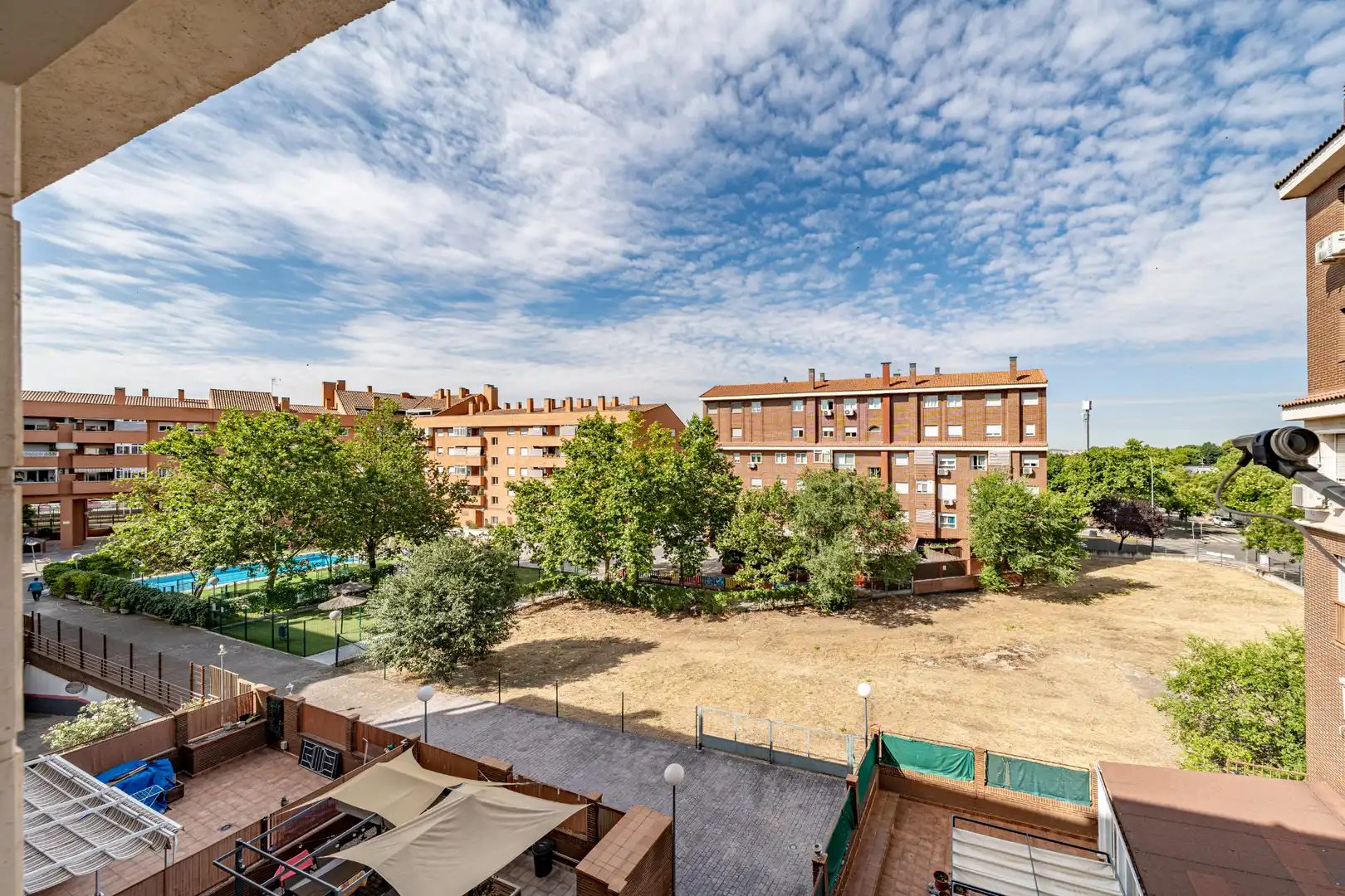 Terrace of Flat for sale in Torrejón de Ardoz  with Air Conditioner, Heating and Parquet flooring