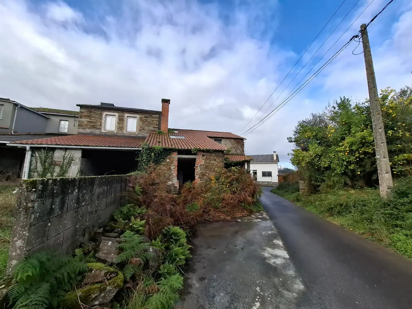 Vista exterior de Finca rústica en venta en Abegondo con Jardín privado