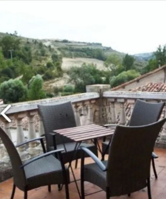 Terrace of Country house for sale in Vileña  with Heating, Terrace and Furnished