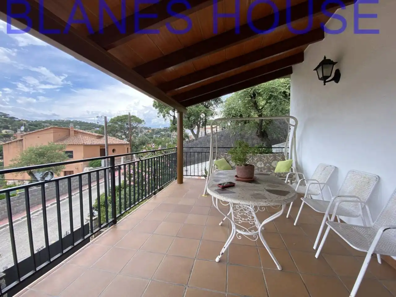 Terraza de Casa o chalet en venta en Maçanet de la Selva con Aire acondicionado, Jardín privado y Terraza