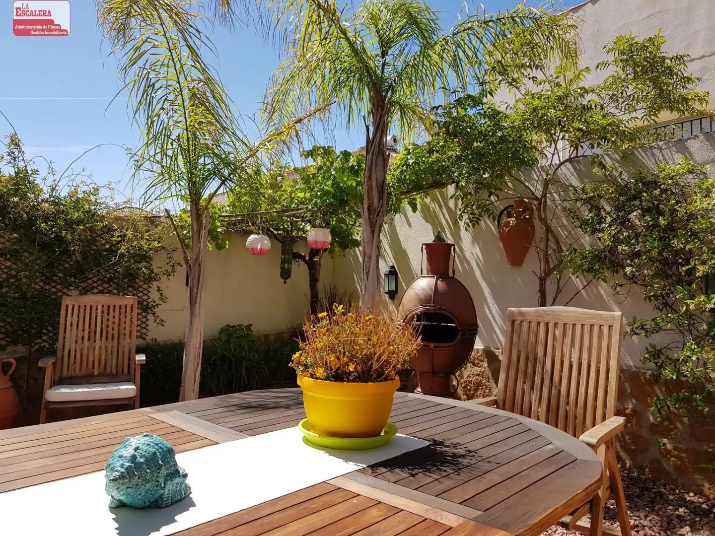 Terraza de Casa o chalet en venta en Castalla con Aire acondicionado, Calefacción y Jardín privado