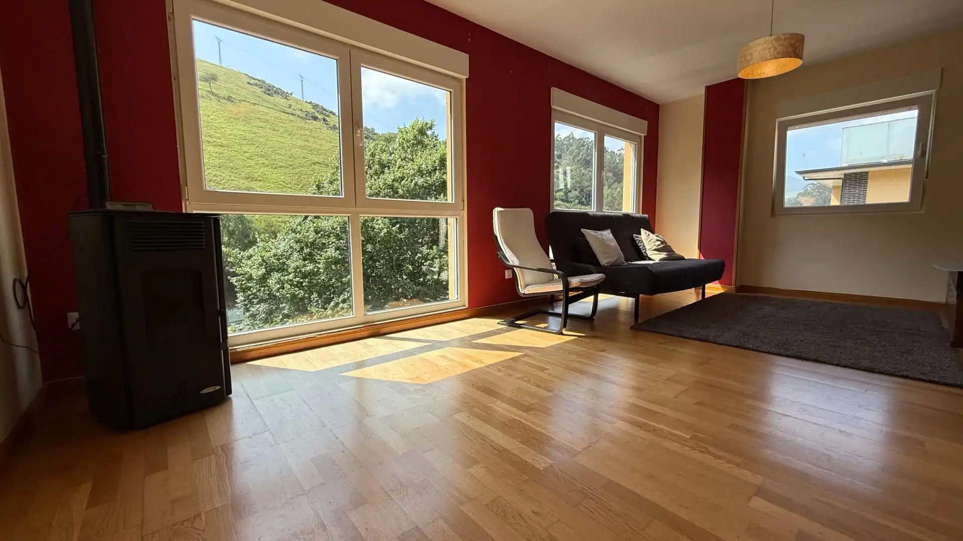 Wohnzimmer von Dachboden zum Verkauf in Val de San Vicente  mit Terrasse