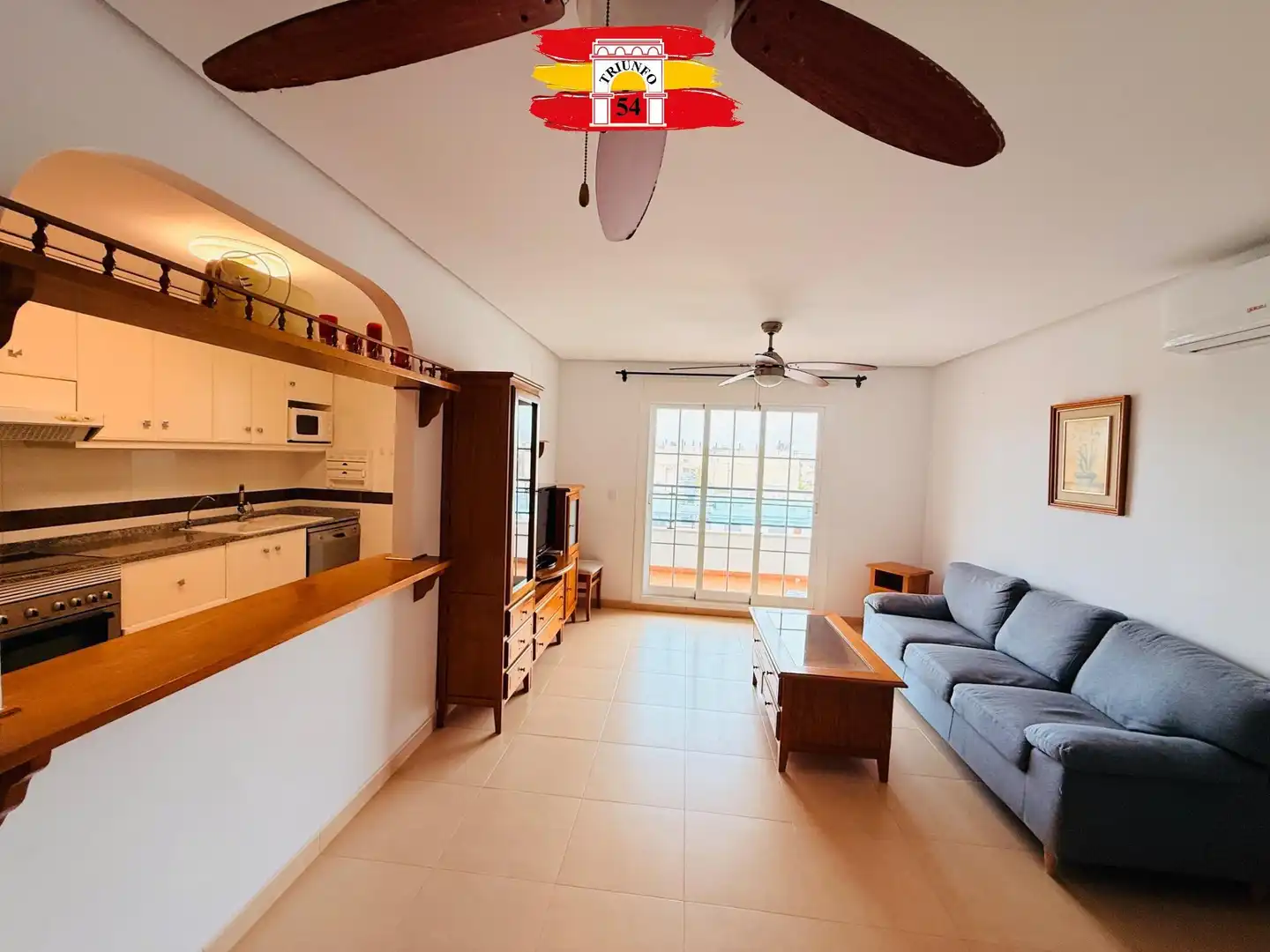 Sala de estar de Ático en venta en Pilar de la Horadada con Aire acondicionado, Jardín privado y Trastero