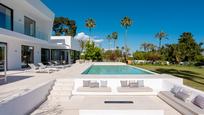 Terrace of House or chalet for sale in Estepona  with Air Conditioner, Heating and Private garden