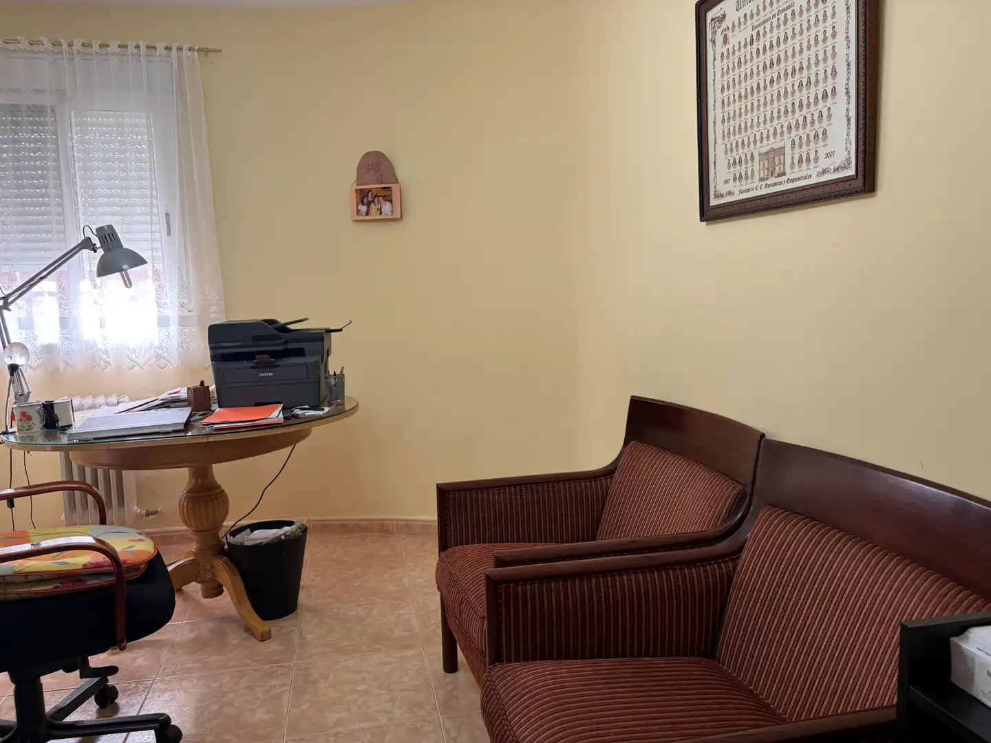 Sala d'estar de Casa o xalet en venda en Villalbilla amb Calefacció i Jardí privat