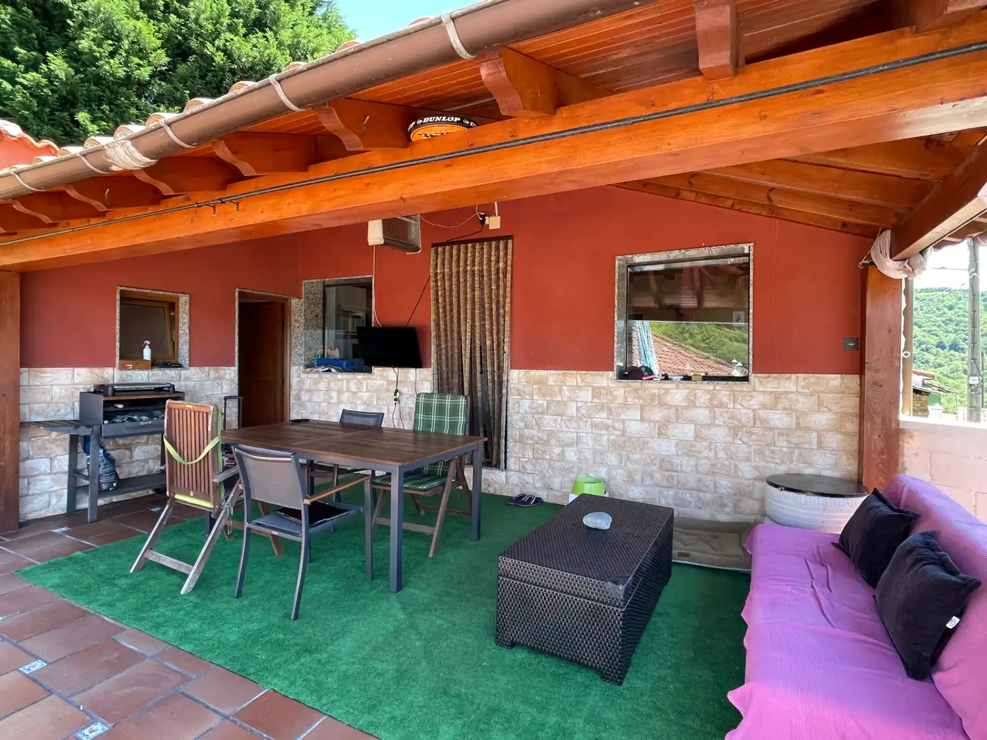 Terrace of Detached homes for sale in Mieres (Asturias)  with Heating, Private garden and Terrace