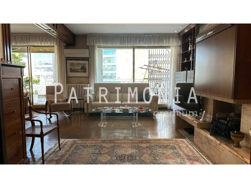 Sala de estar de Ático en venta en Barcelona