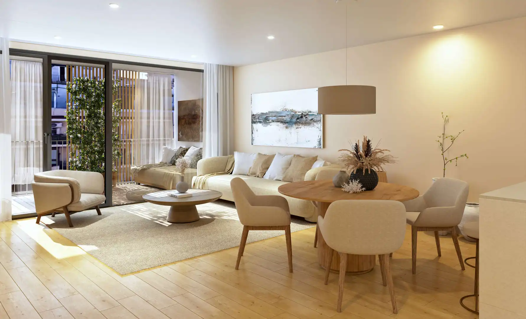 Sala d'estar de Pis en venda en  Palma de Mallorca amb Aire condicionat, Calefacció i Terrassa