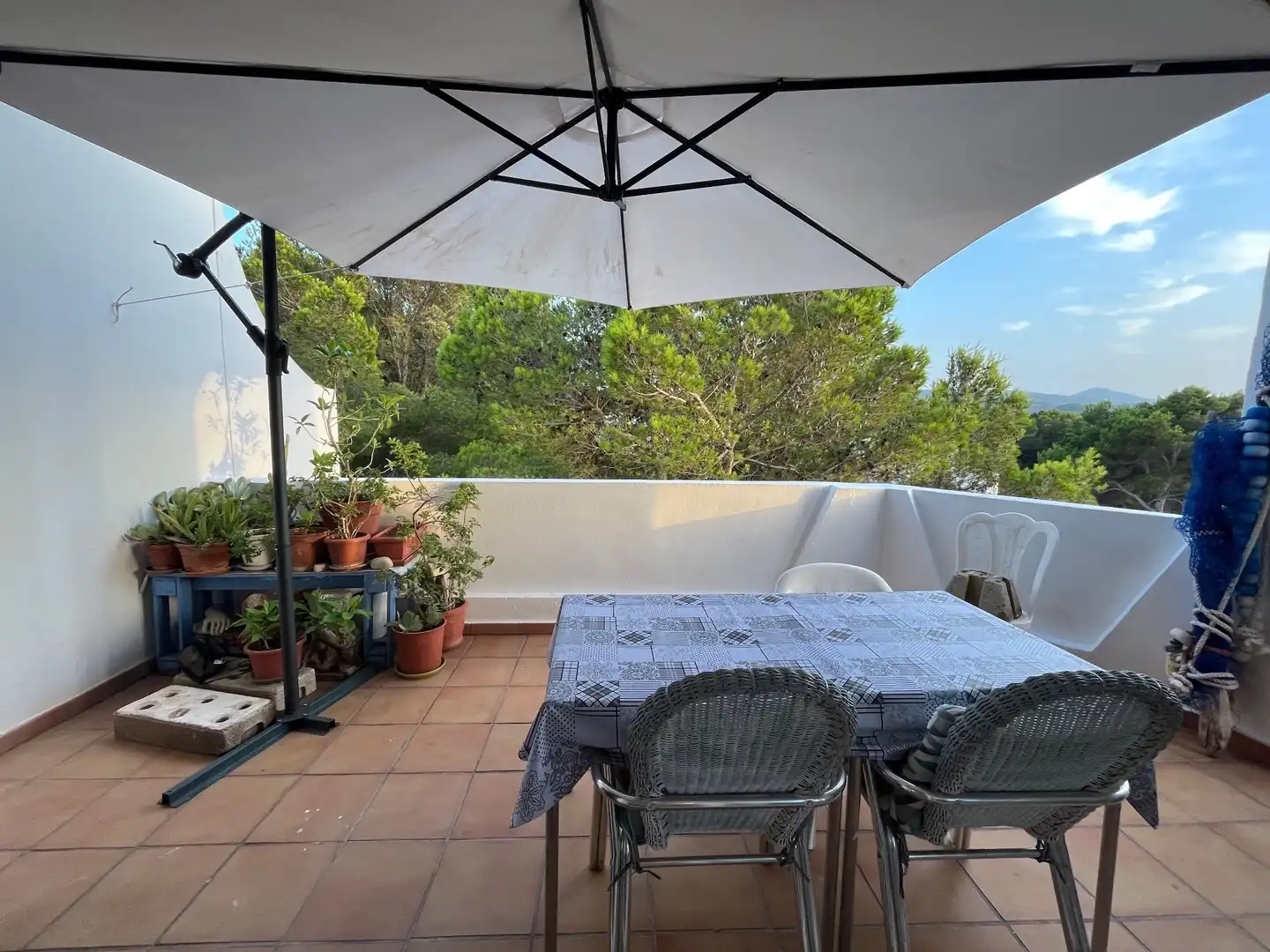 Terrassa de Apartament en venda en Es Mercadal amb Aire condicionat, Traster i Piscina comunitària