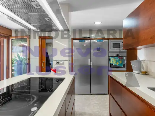 Kitchen of Houses for sale in Roquetas de Mar  with Air Conditioner, Heating and Private garden