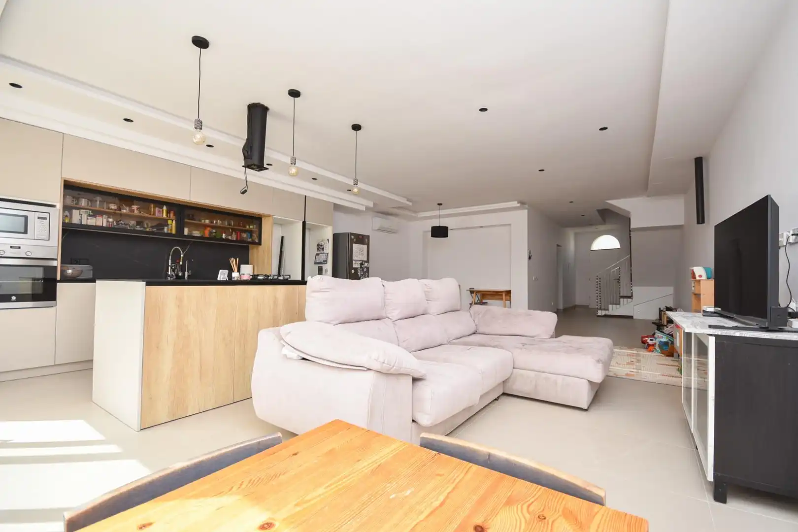 Living room of Houses for sale in Sencelles  with Air Conditioner, Heating and Private garden