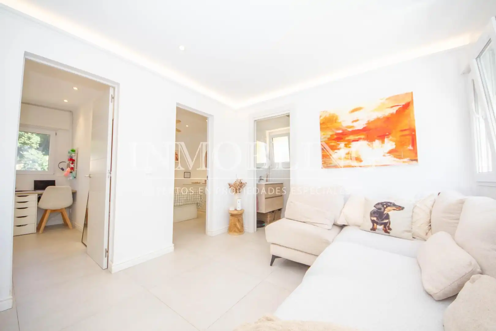 Schlafzimmer von Wohnung zum Verkauf in Sant Andreu de Llavaneres mit Heizung und Balkon