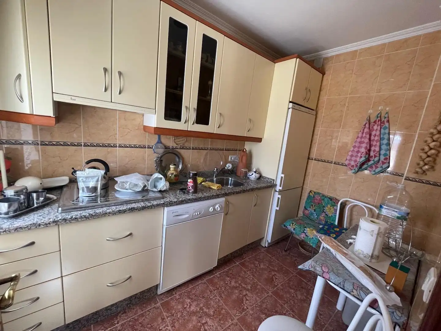 Cocina de Apartamento en venta en Valdefuentes con Amueblado