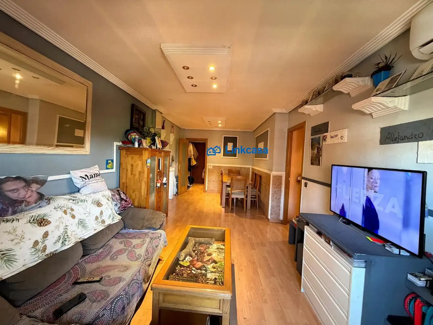 Living room of Flat for sale in Móstoles  with Air Conditioner, Heating and Terrace