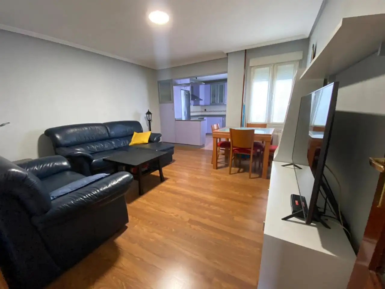 Sala de estar de Piso en venta en Durango con Calefacción, Amueblado y Balcón