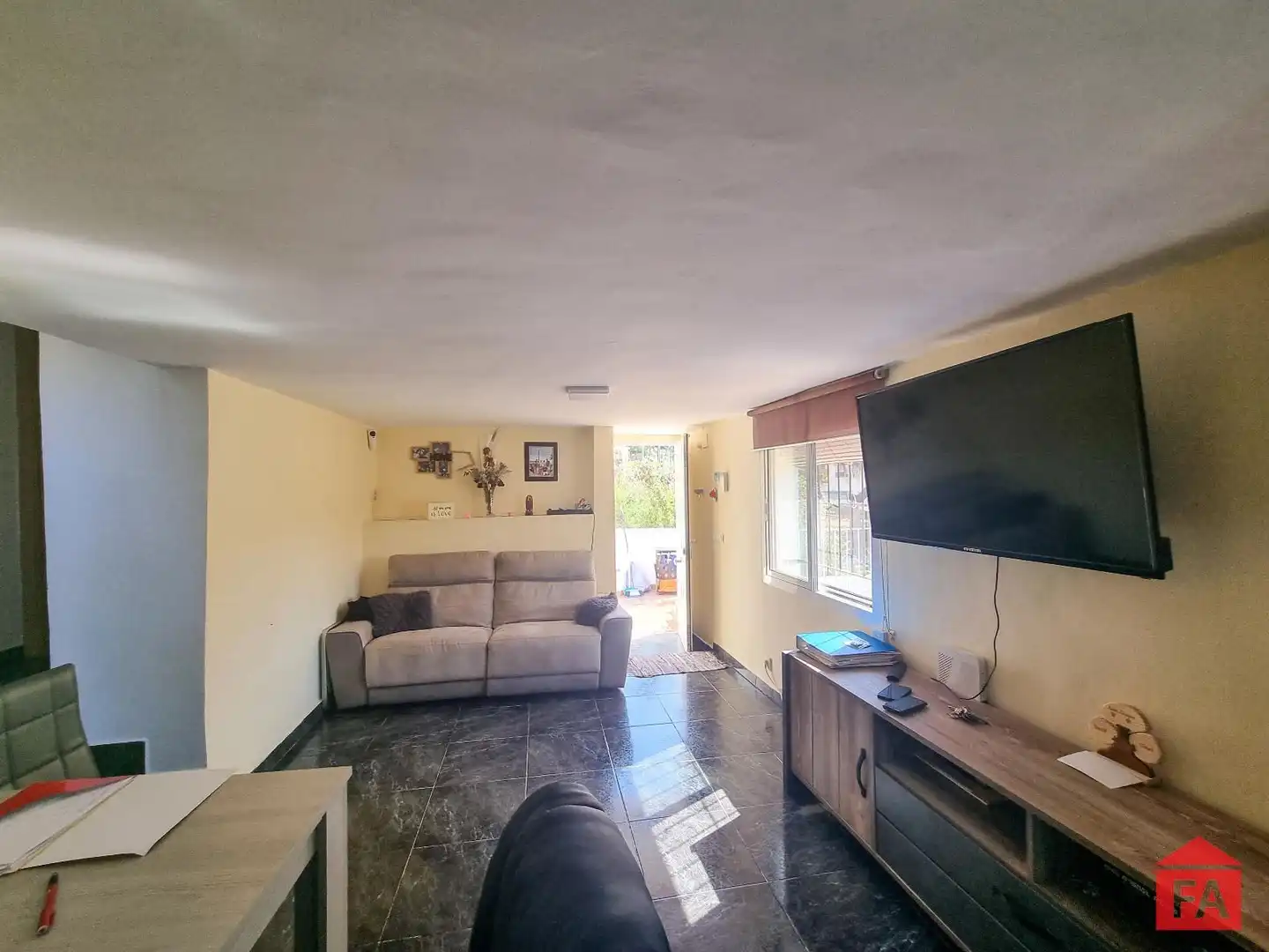 Sala de estar de Casa o chalet en venta en Bellvei con Terraza
