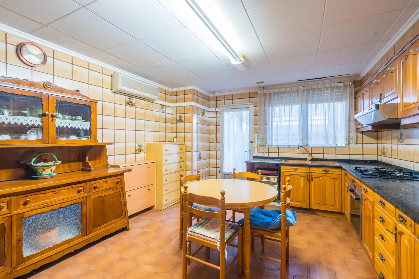 Cocina de Casa adosada en venta en Sagunto / Sagunt con Terraza
