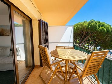 Apartament amb balcó en venda a canigo