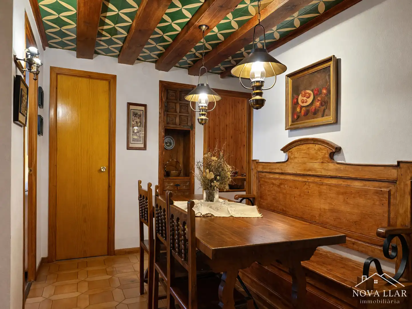 Comedor de Piso en venta en Ribes de Freser con Calefacción, Parquet y Trastero